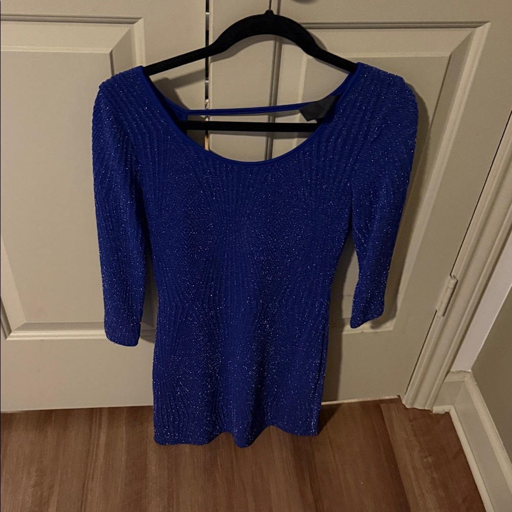 Sparkling Blue Dress
